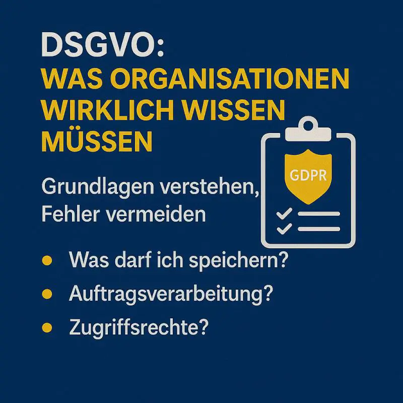 DSGVO: Datenschutz ist kein Hindernis, sondern ein Gestaltungsrahmen.